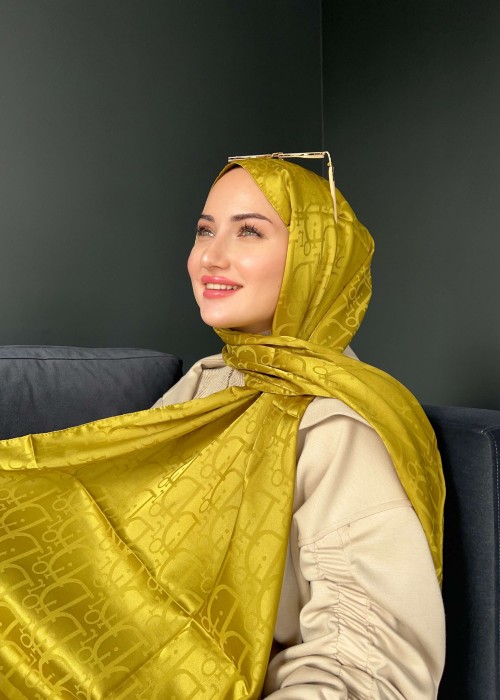 Yağ Yeşili D Marka Jakar Şal